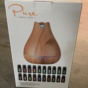 Ultra sonic diffuser + 20 pure essential oils